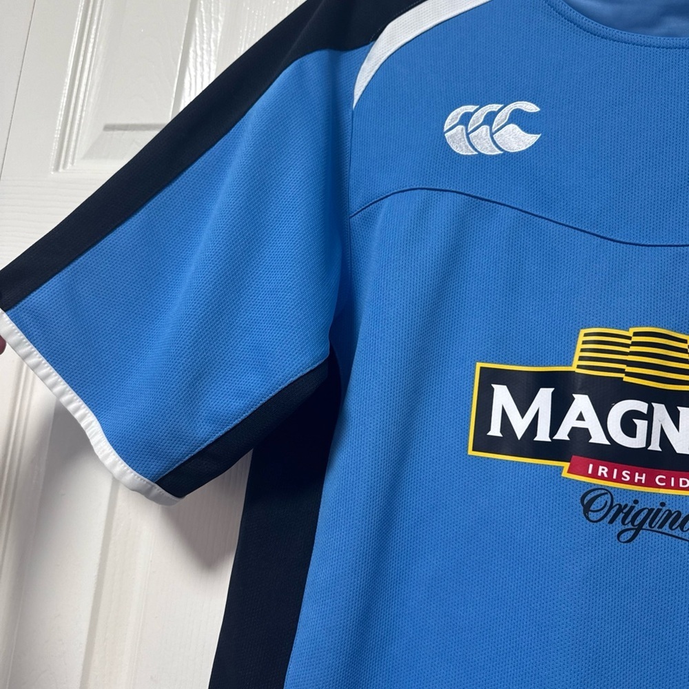 Canterbury London Wasps Blue Rugby Jersey with Magners Logo A -10 - Picture 4 of 10